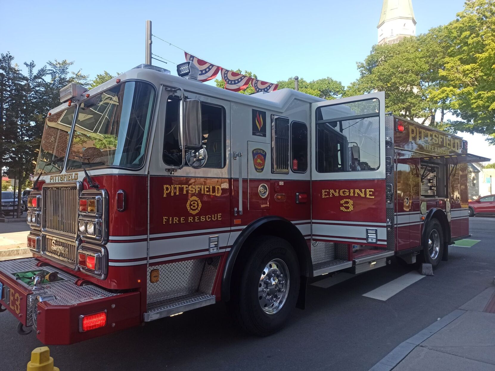A Pittsfield firetruck.